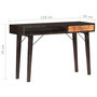 Voir la diapositive 6 : VIDAXL Table console 118x35x76 cm Bois de recuperation massif