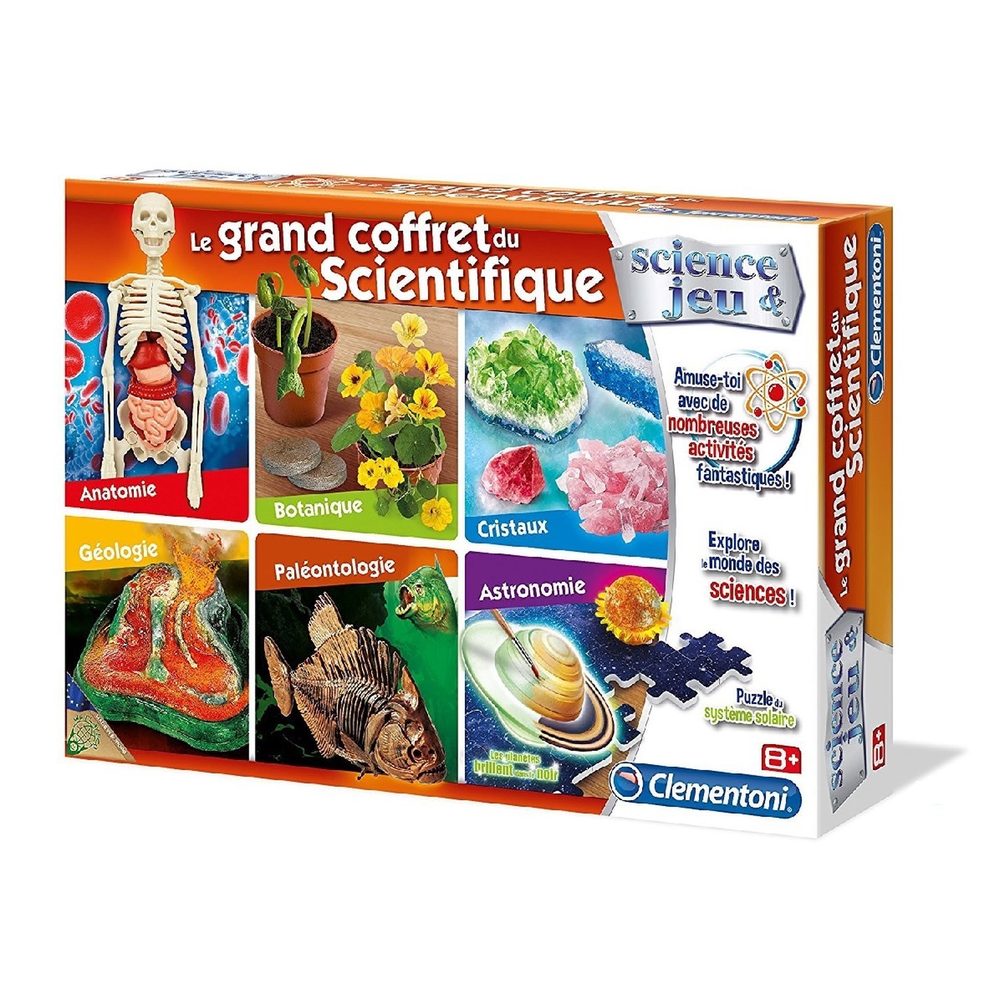 Voir la diapositive 1 : CLEMENTONI Le grand coffret du scientifique