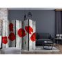 Voir la diapositive 2 : Paris Prix Paravent 5 Volets  Tale of Red Poppies  172x225cm