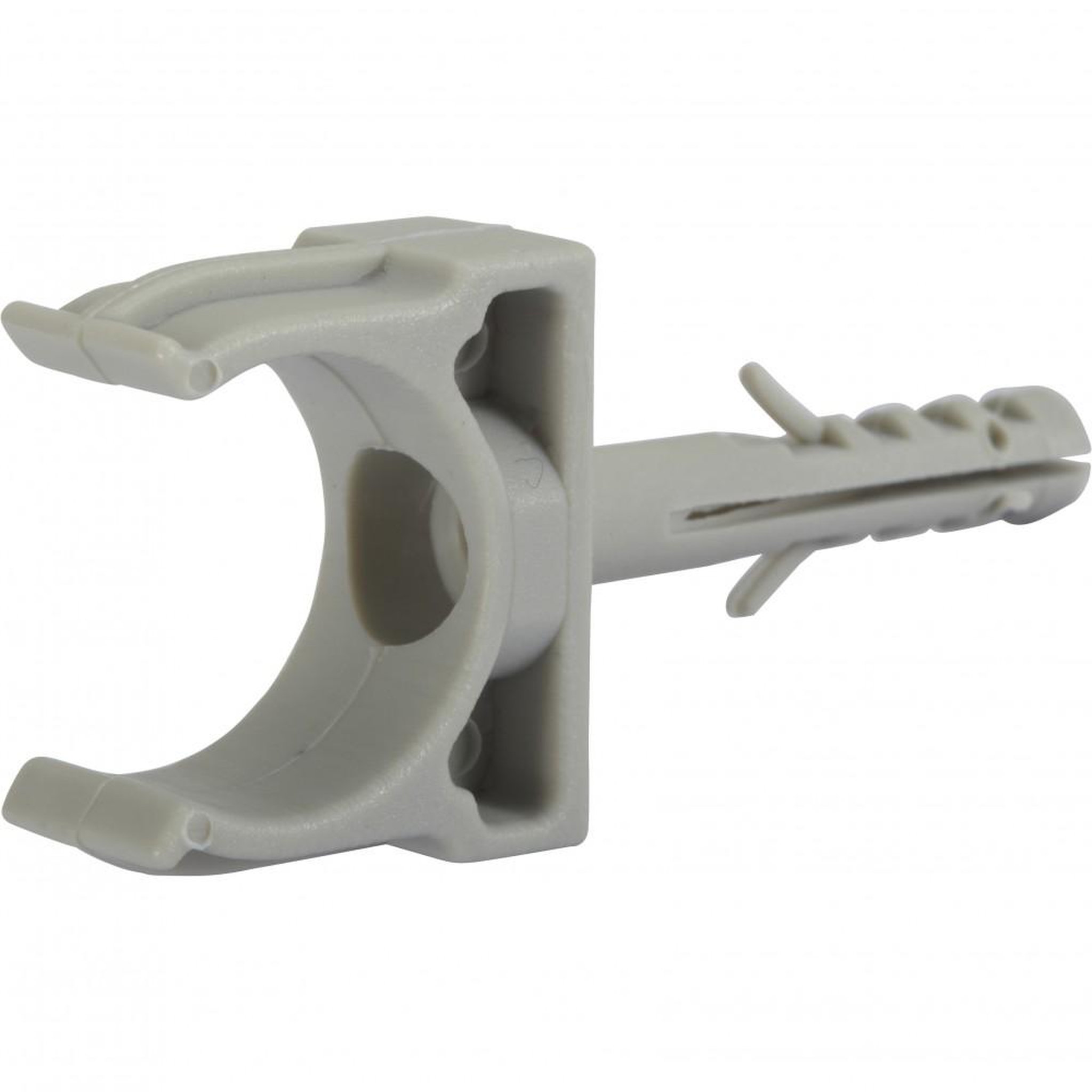 CENTRALE BRICO Lot de 10 clips et chevilles, Diam.20, L.60 mm