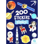 200 STICKERS ESPACE, Quelle histoire !