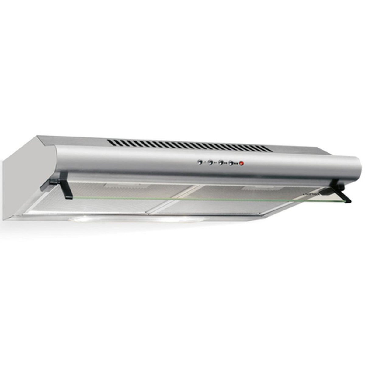 Airlux Hotte visière 60cm 344m3/h inox - ahc640ix