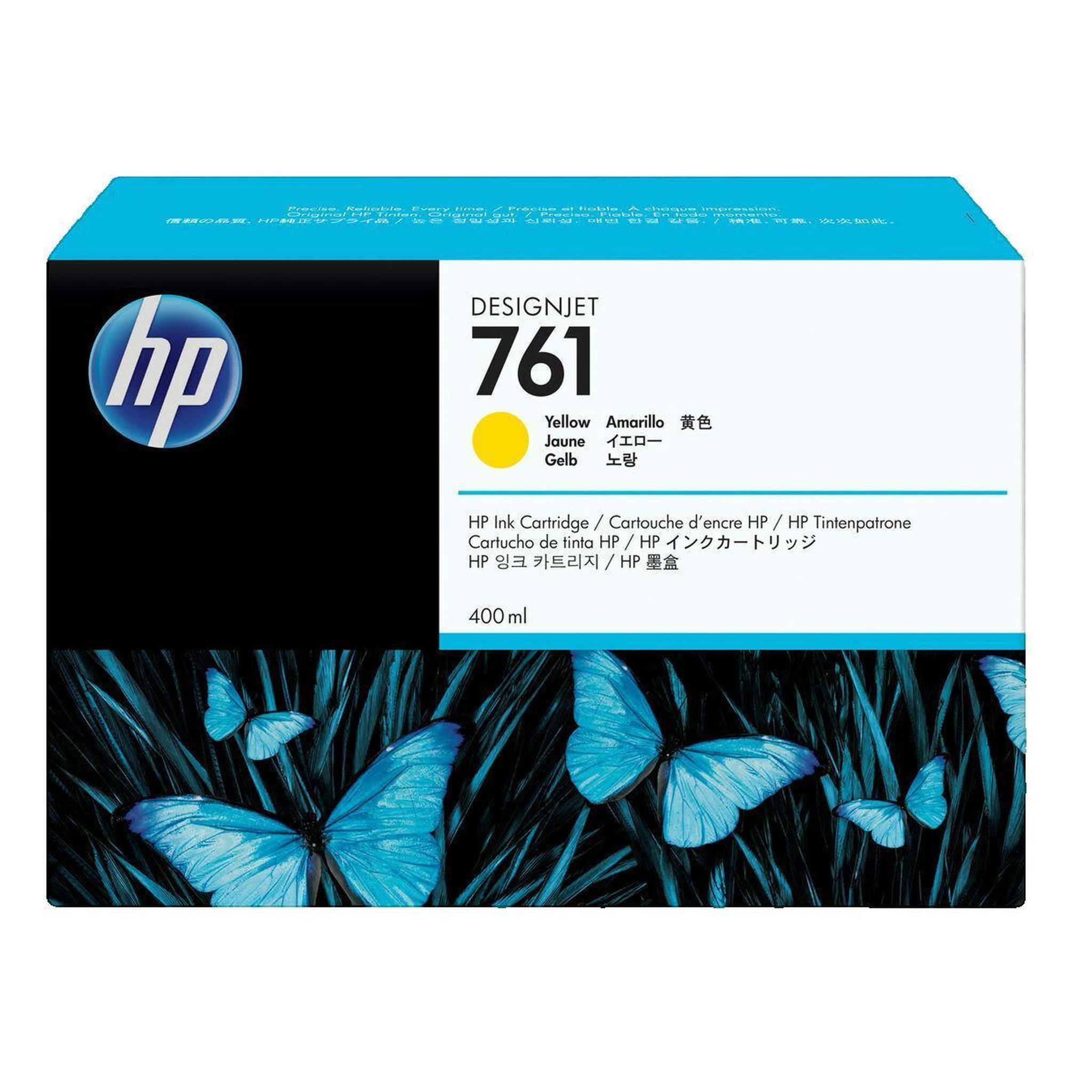 HP Cartouche d'encre HP Jaune 400 ml