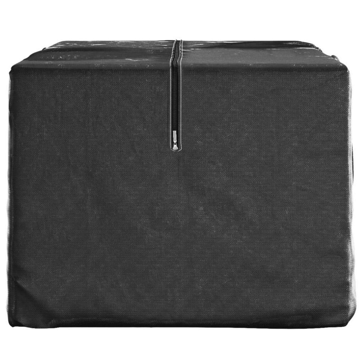 VIDAXL Sac de rangement pour sapin de Noël noir 150x75x75 cm PE