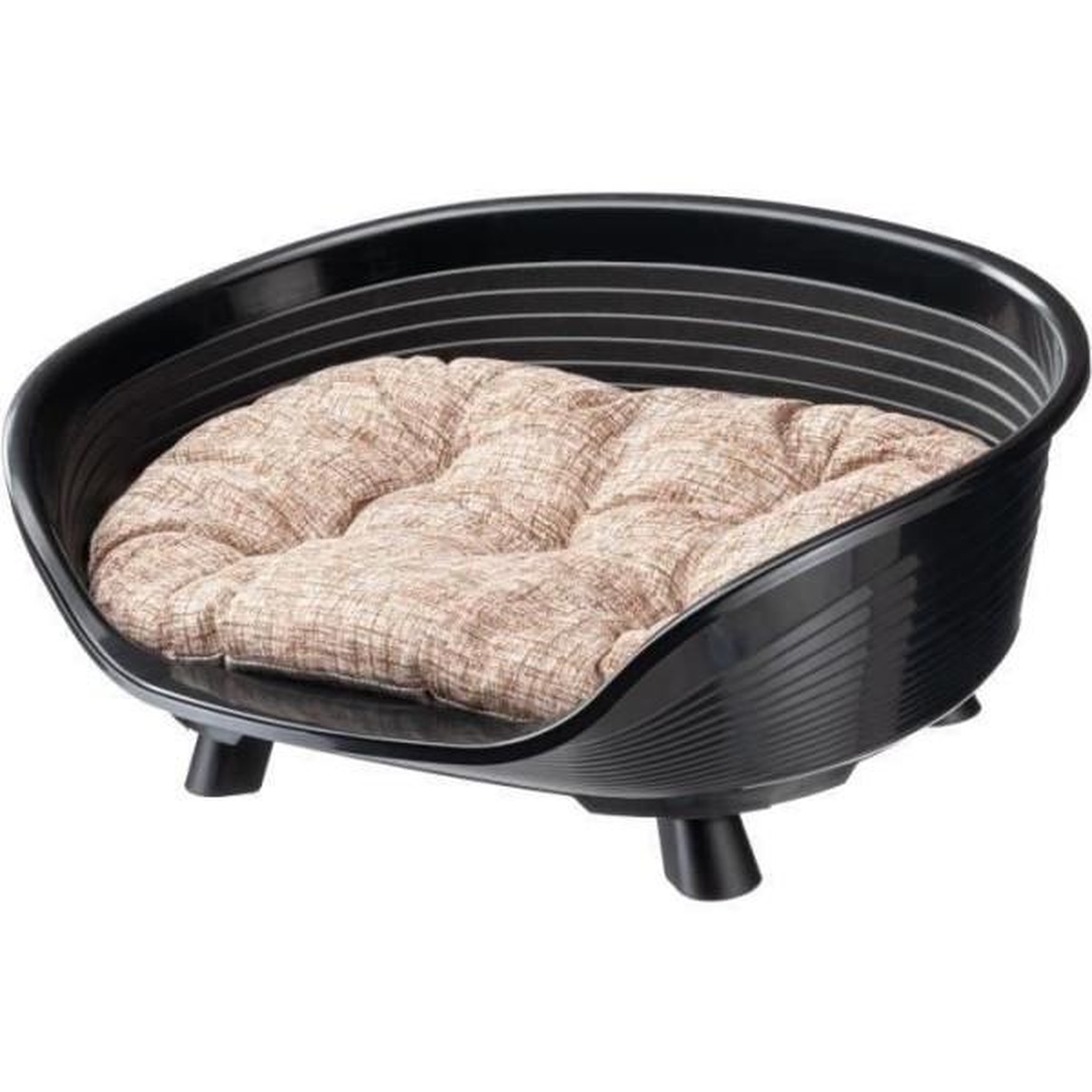 Voir la diapositive 5 : Ferplast Corbeille - FERPLAST - THRONE 6 - Avec coussin relax - Noir