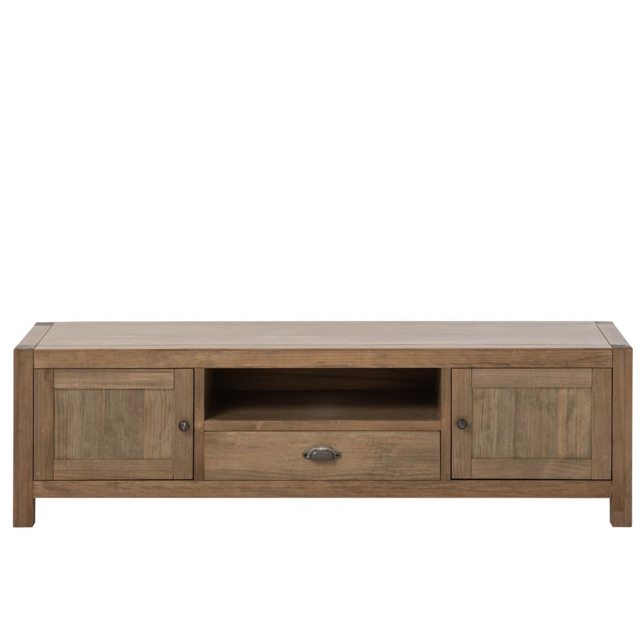 Voir la diapositive 2 : J-LINE Meuble tv en bois  blois  160cm naturel