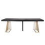 Voir la diapositive 2 : Paris Prix Table Extensible Design  Build  90-240cm Noir