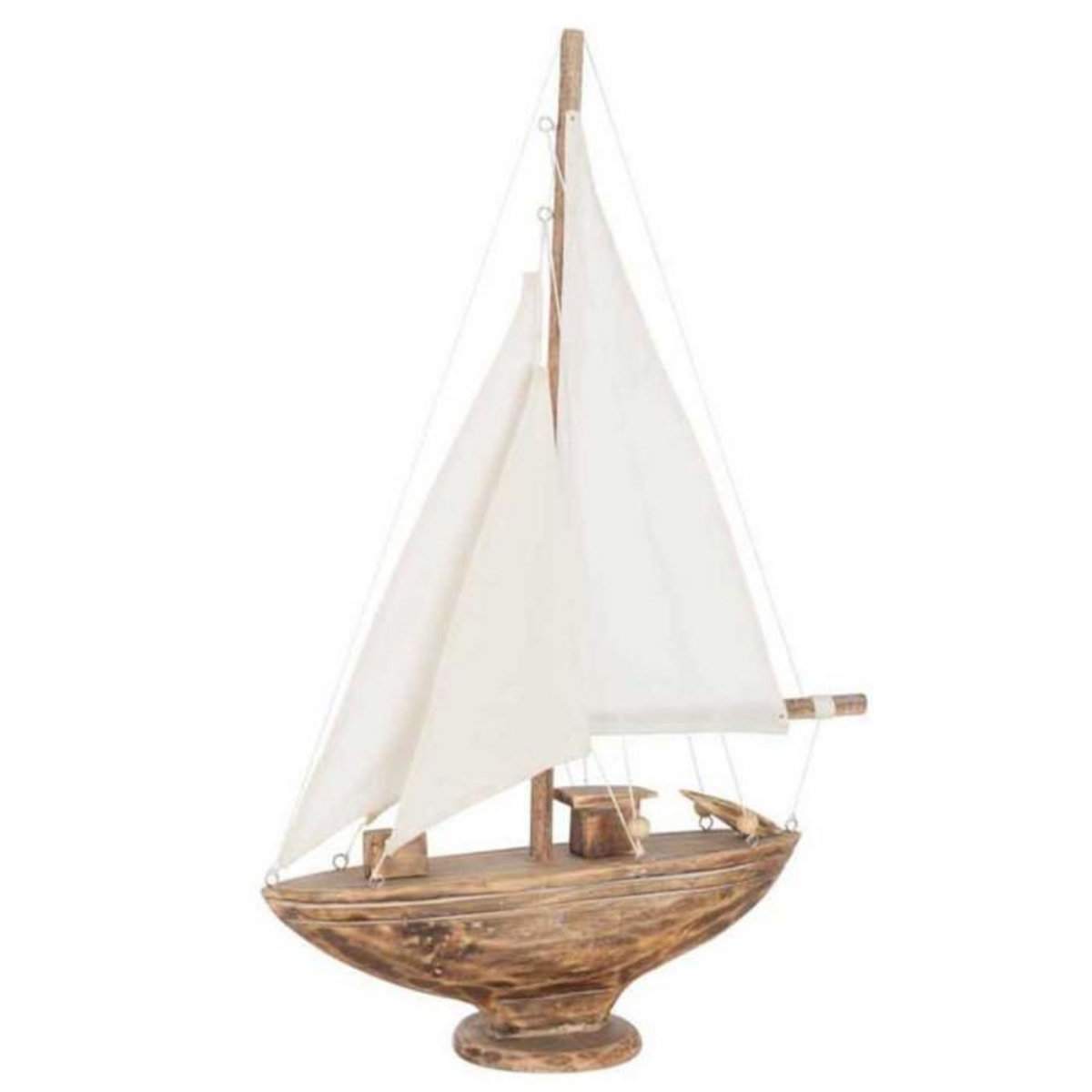 Paris Prix Voilier en Bois Déco  Noa  40cm Naturel