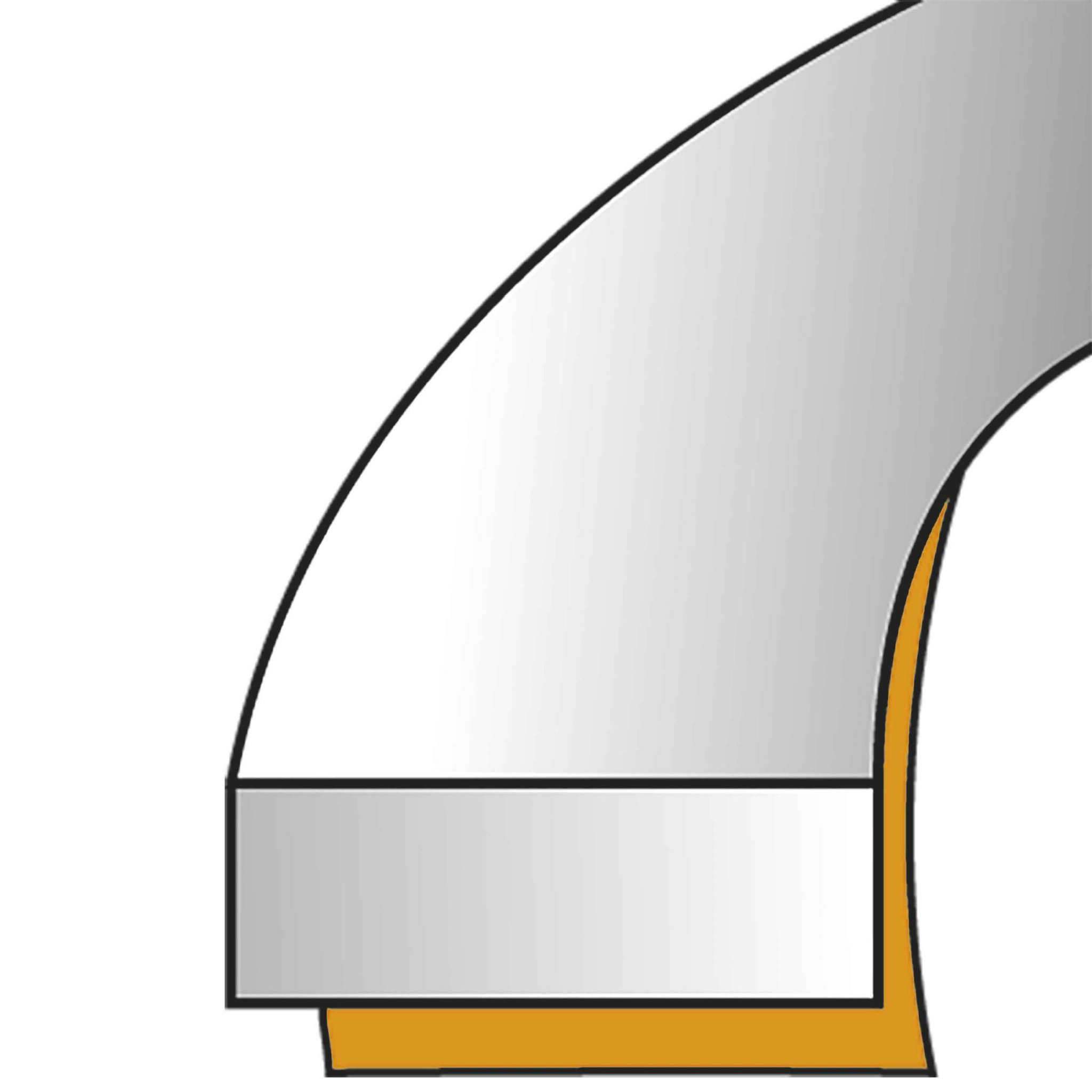 Voir la diapositive 2 : Geko Joint adhésif PVC marron, profil 'I' 6M