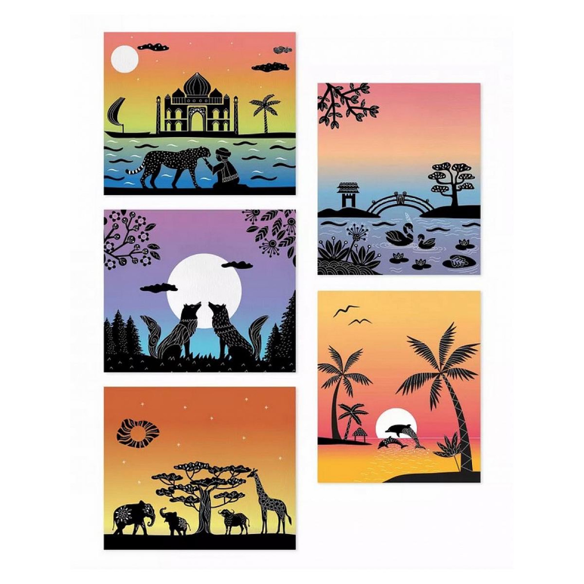 Voir la diapositive 3 : Juratoys-Janod Sunset Lover Coffret Creatif peinture