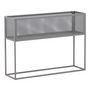 Voir la diapositive 1 : Paris Prix Console Design en Métal  Netz  110cm Gris Clair