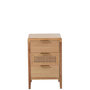 Voir la diapositive 2 : Paris Prix Buffet 3 Tiroirs en Bois  Nivelo  62cm Naturel