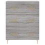 Voir la diapositive 5 : VIDAXL Buffet sonoma gris 69,5x34x90 cm bois d'ingenierie