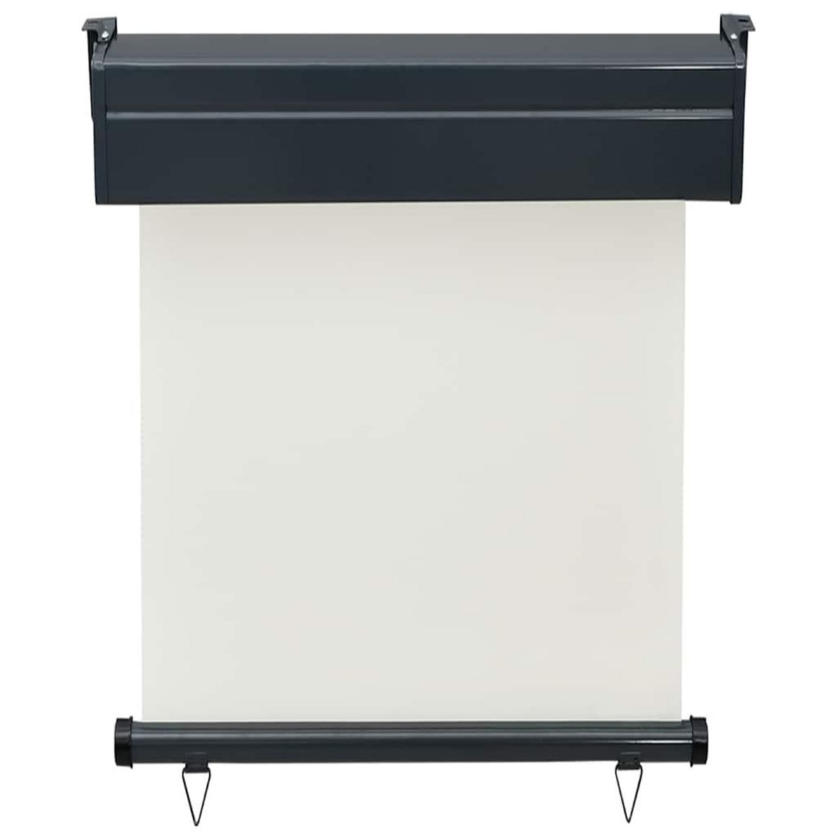 VIDAXL Auvent lateral de balcon 65x250 cm Creme