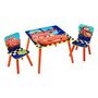 Voir la diapositive 1 : CARS Disney Cars - Ensemble table et 2 chaises pour enfants