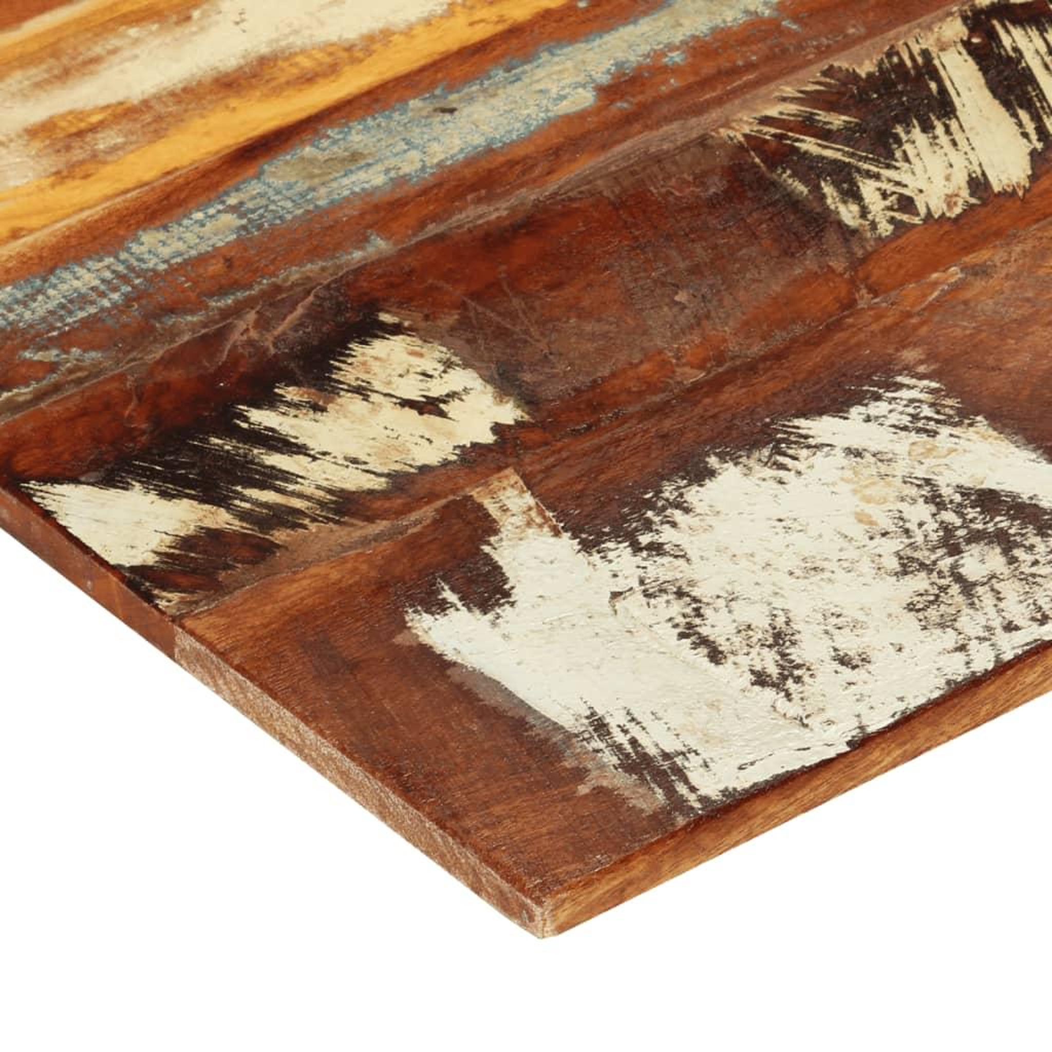 Voir la diapositive 5 : VIDAXL Dessus de table rectangulaire 60x120 cm 15-16 mm Bois recupere
