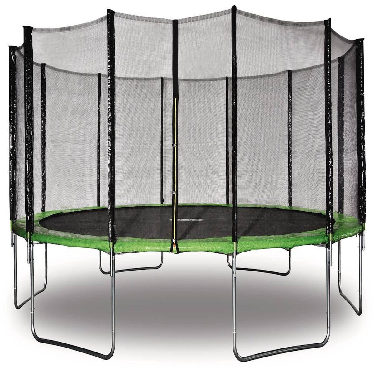 Habitat et Jardin Trampoline   Yoopi   - Ø 4.90 m - Vert