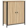 Voir la diapositive 2 : VIDAXL Buffet chene sonoma 70x30x80 cm bois d'ingenierie