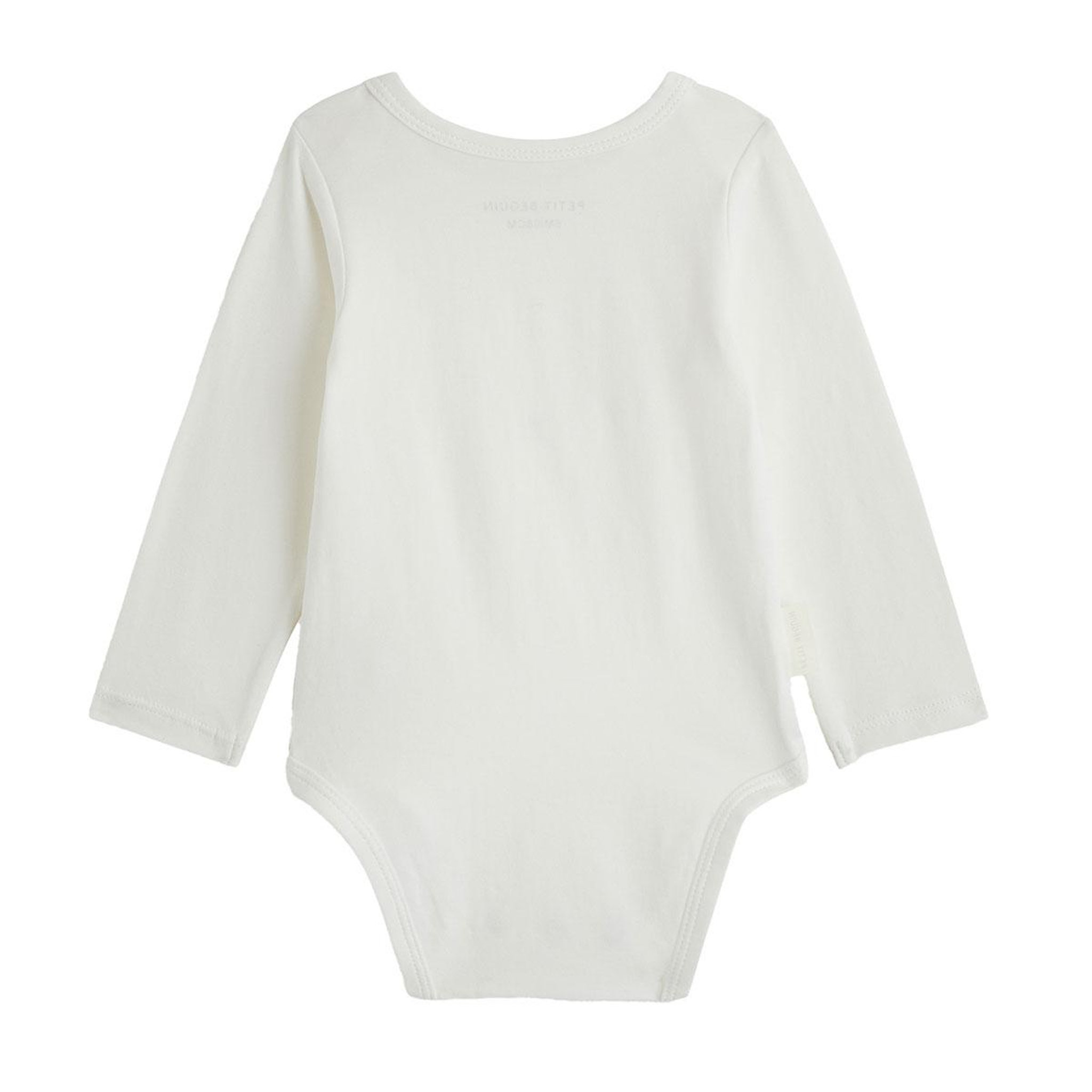 Voir la diapositive 3 : PETIT BEGUIN Lot de 3 bodies bébé manches longues Misti