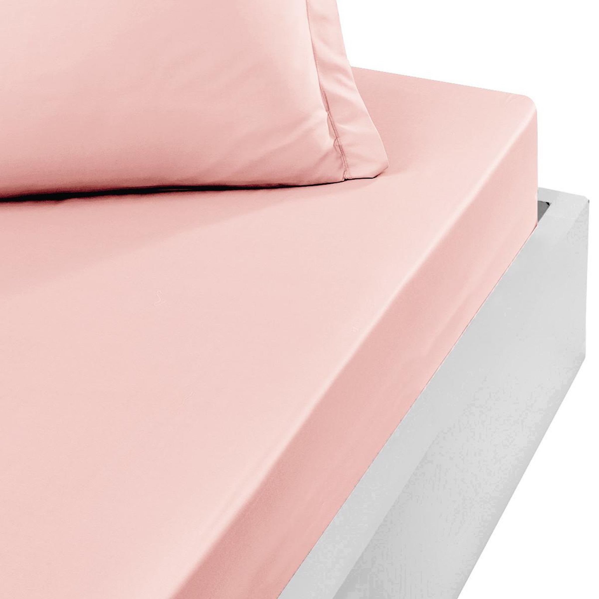 Voir la diapositive 1 : Sensei Maison Drap housse bonnet 40 cm en percale coton SOFT PERCALE PLUS