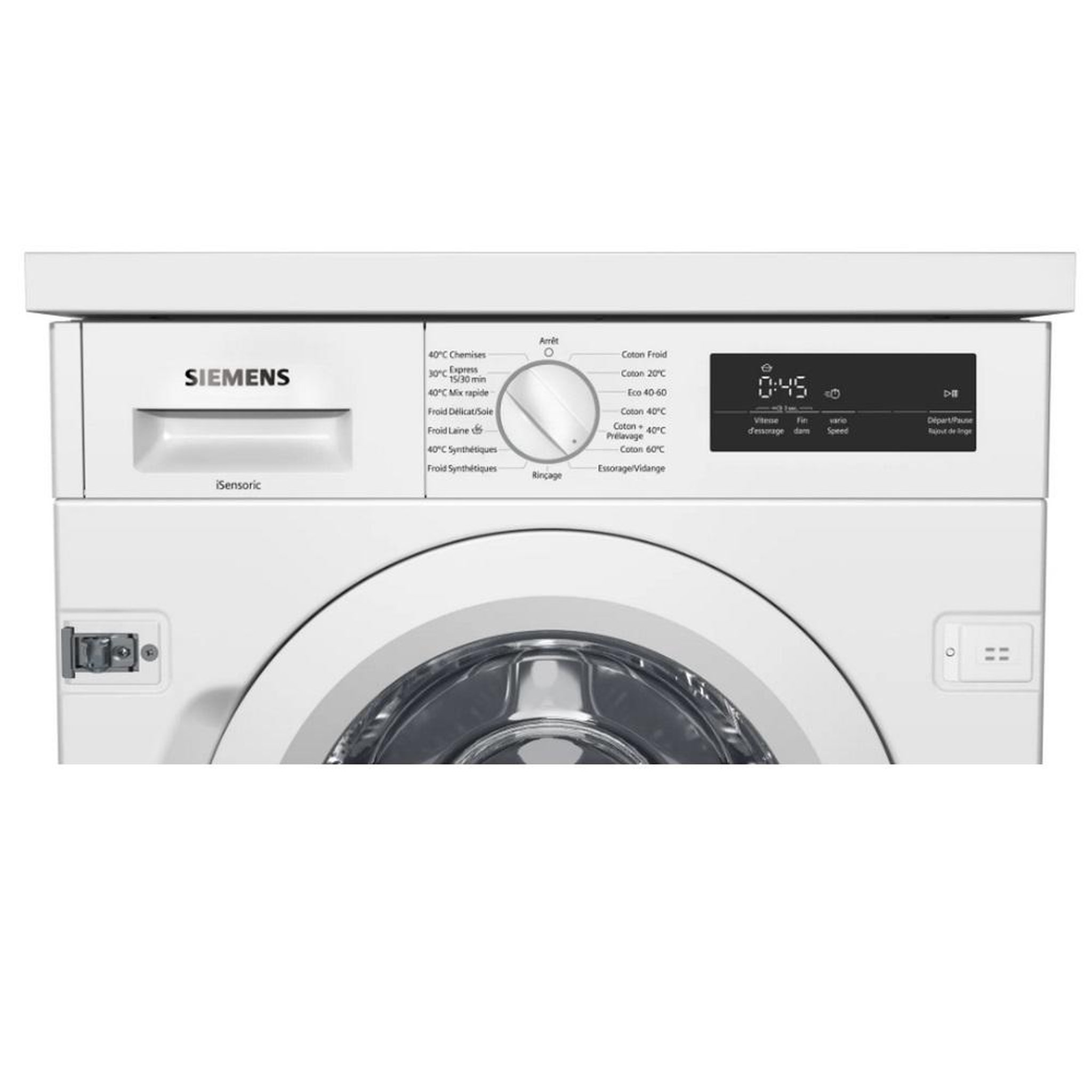 Voir la diapositive 5 : Siemens Lave-linge intégrable 7kg 1200 tours/min - wi12w348ff