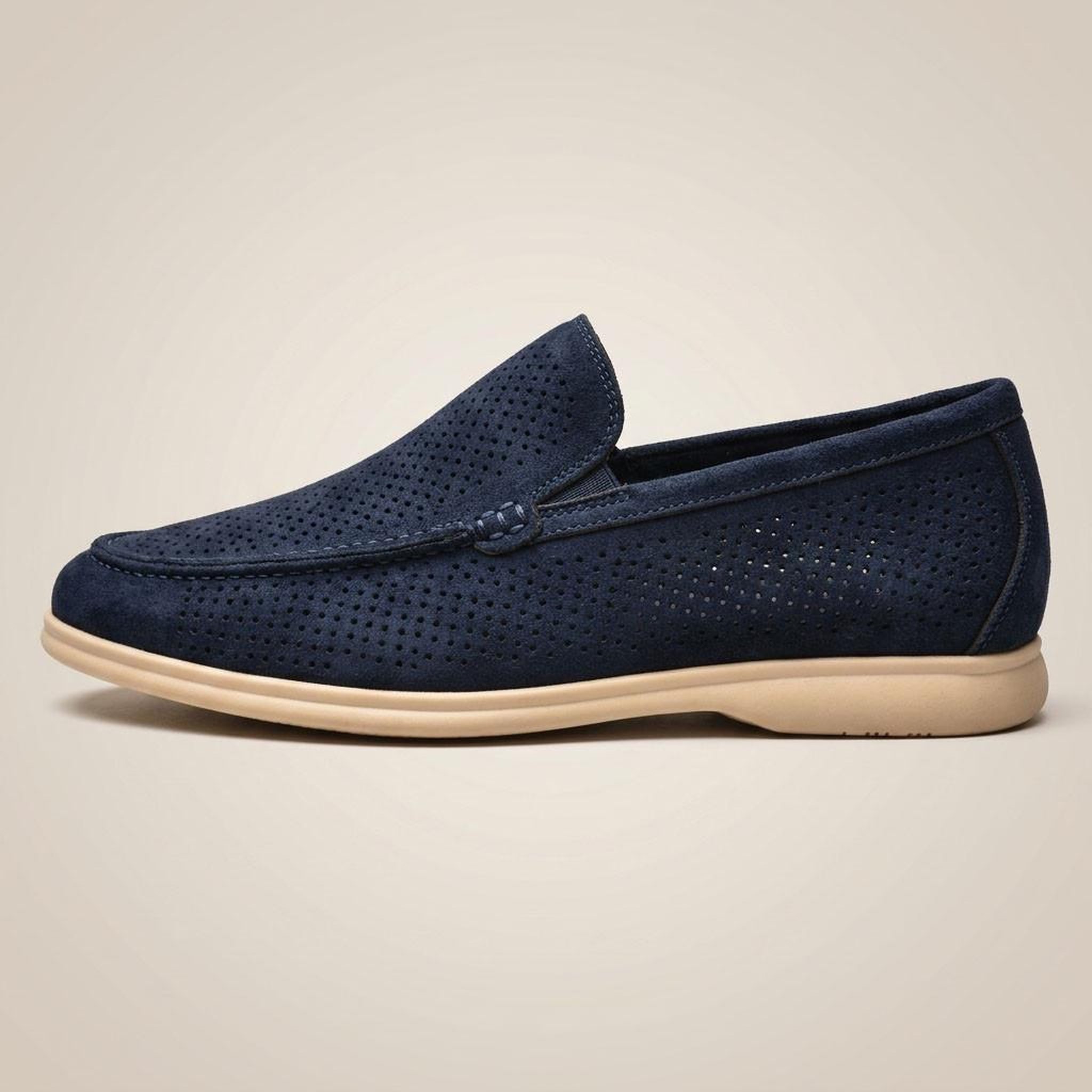 Voir la diapositive 3 : OZABI OZABI Mocassins Homme Microperfores Premium Slip On Confort 40-45