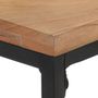 Voir la diapositive 4 : VIDAXL Table console 110x35x75 cm Bois d'acacia massif