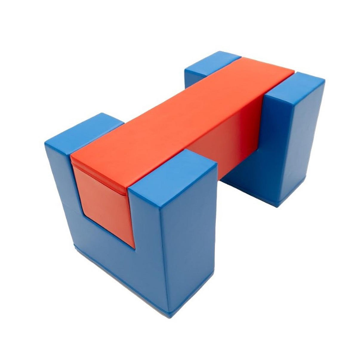 IGLU Pont d'équilibre en mousse bleu/rouge