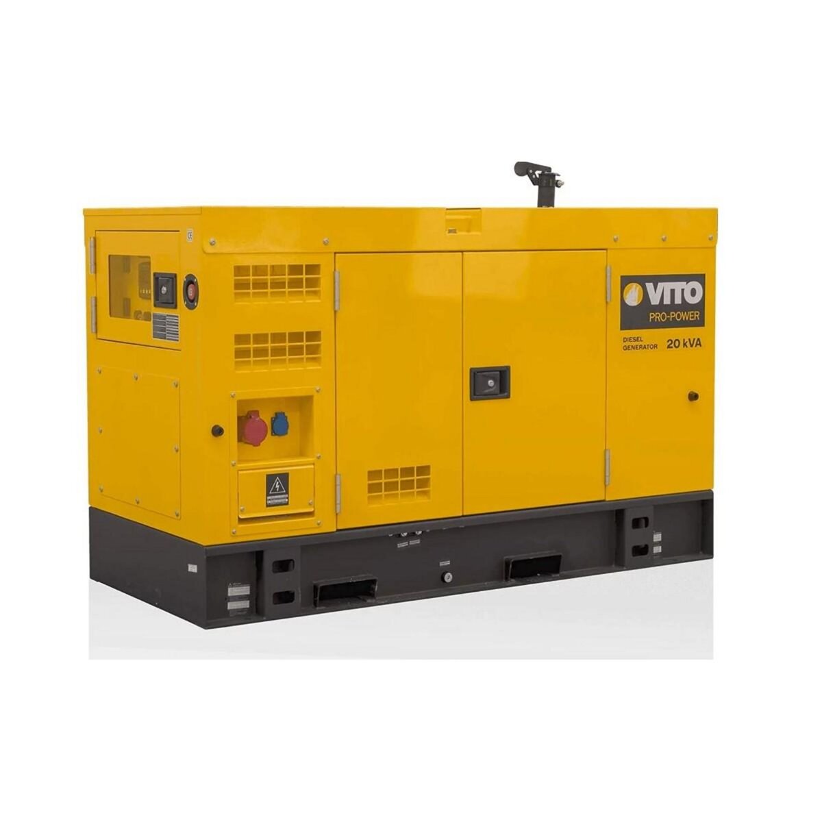 VITO Groupe electrogène 20kVA 16KW Diesel Triphasé Monophasé AVR