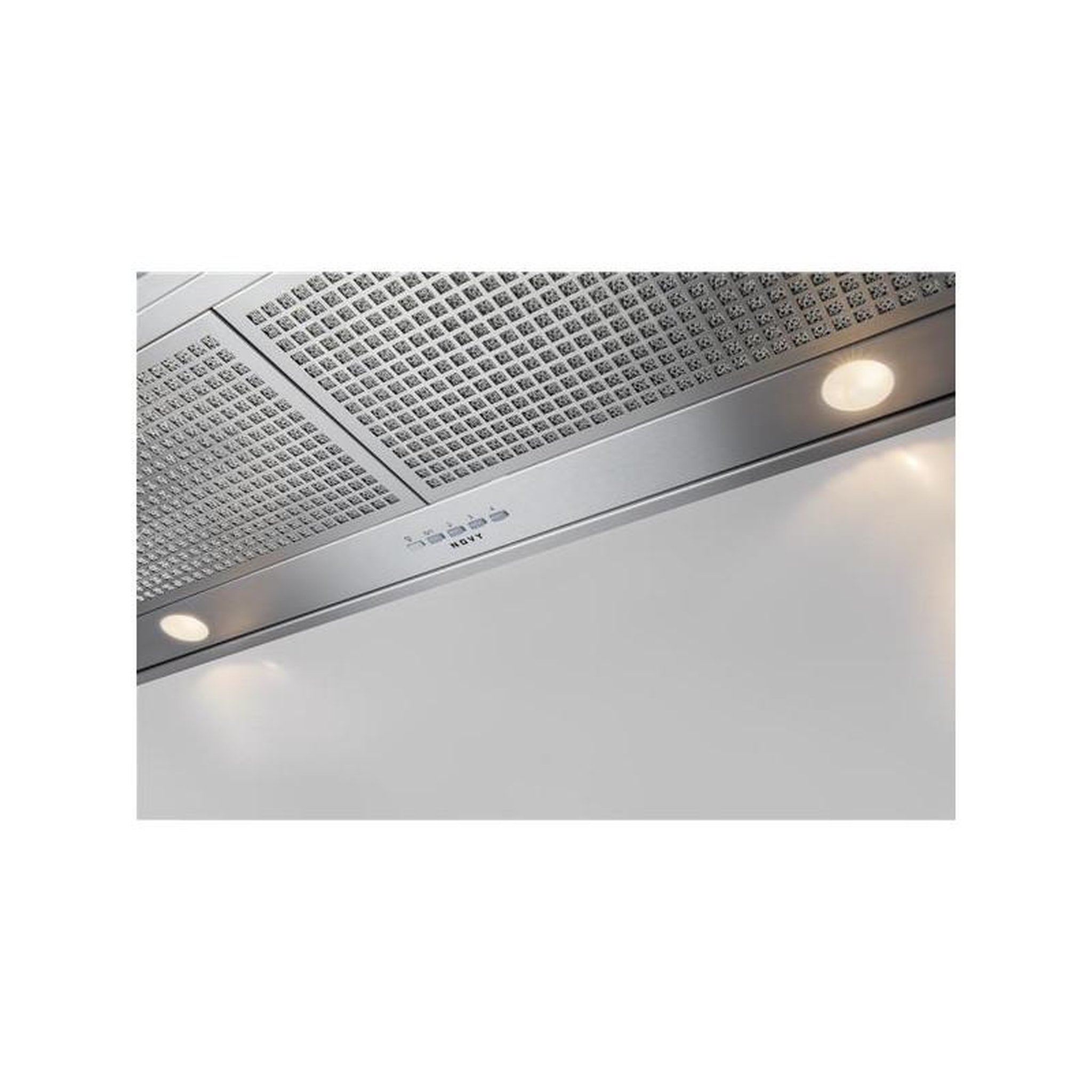 Voir la diapositive 4 : Novy Hotte décorative murale 90cm 700 m3/h inox - 829