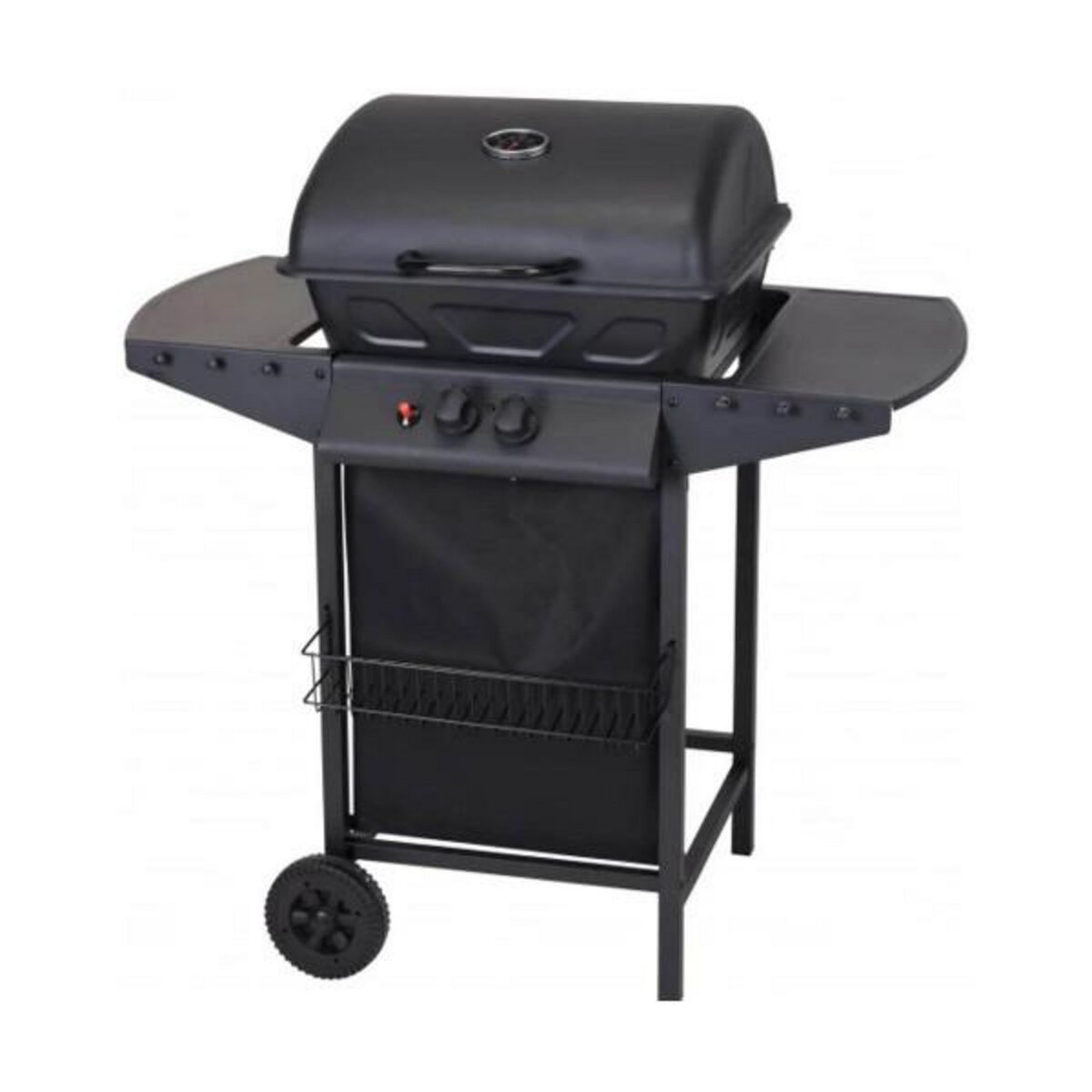 MARKET24 Barbecue à gaz Noir (100 x 55 x 97 cm)