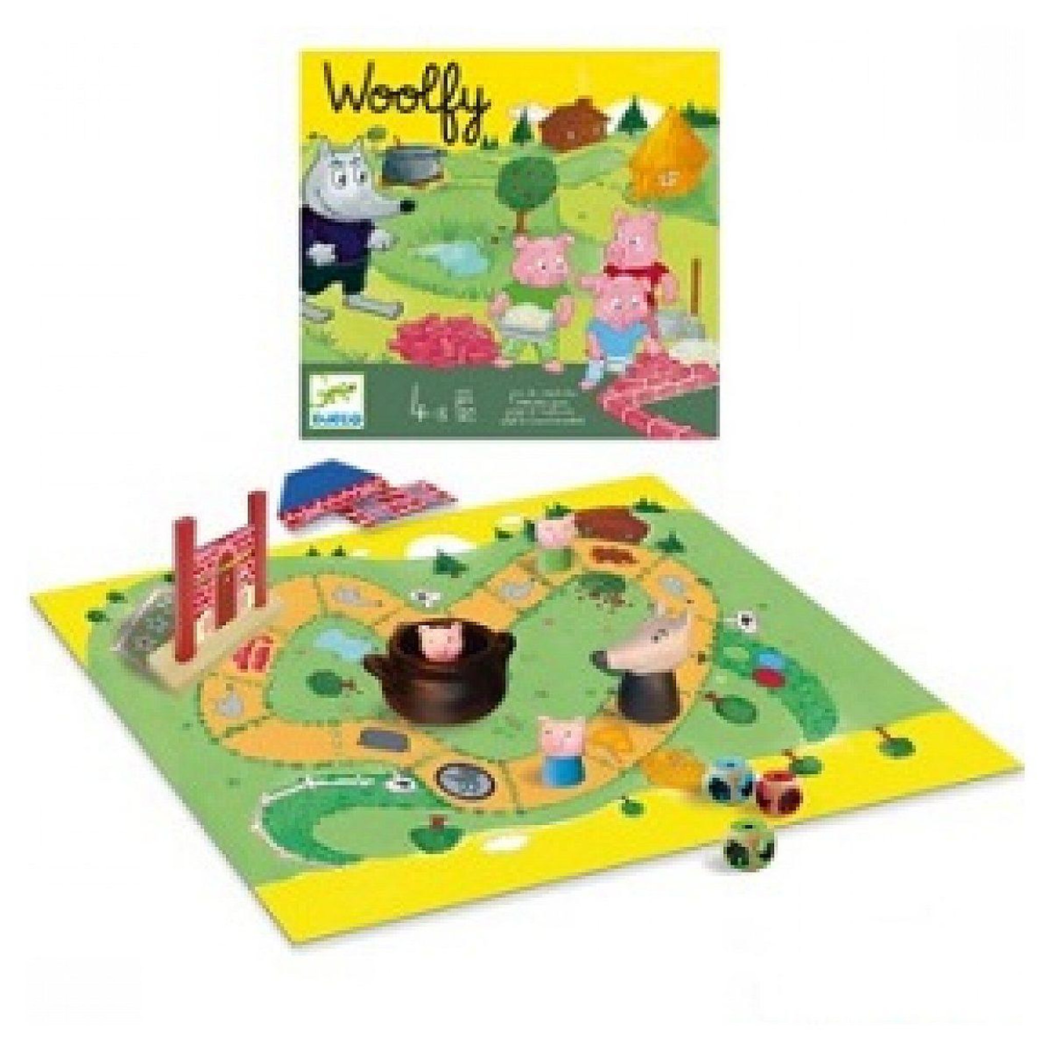 Djeco Jeu cooperatif woolfy