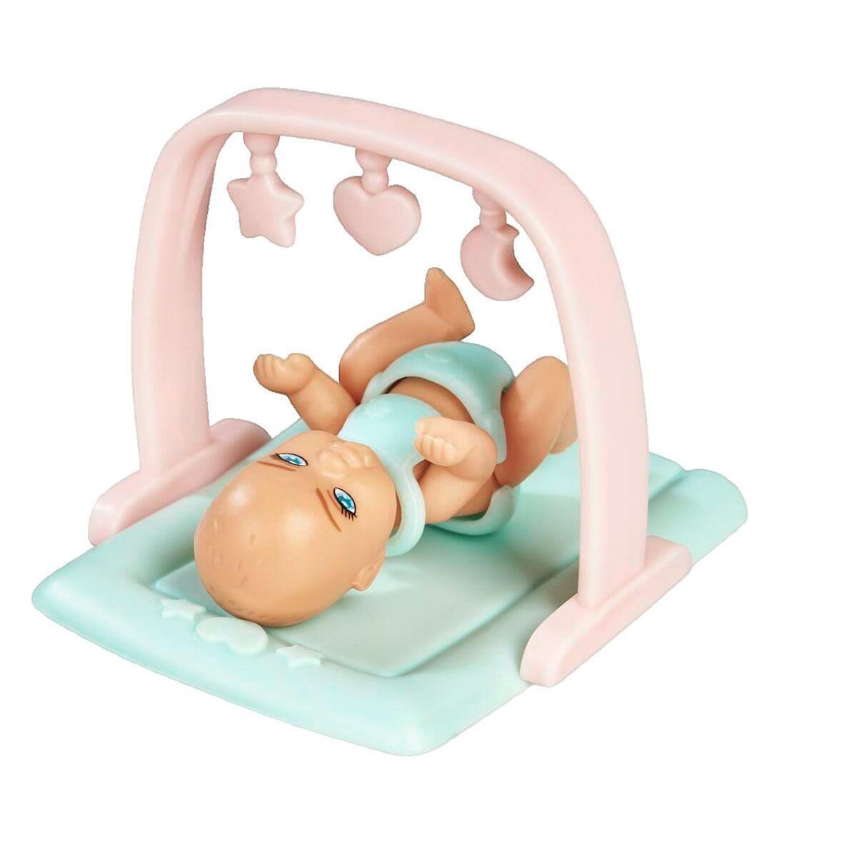STEFFI LOVE Smoby - Steffi Love - Future Maman - Poupée mannequin enceinte (29cm) - Accesoires pour bébé - Bouton pour faire grossir son