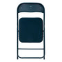 Voir la diapositive 2 : FIVE Lot de 6 chaises pliantes effet velours