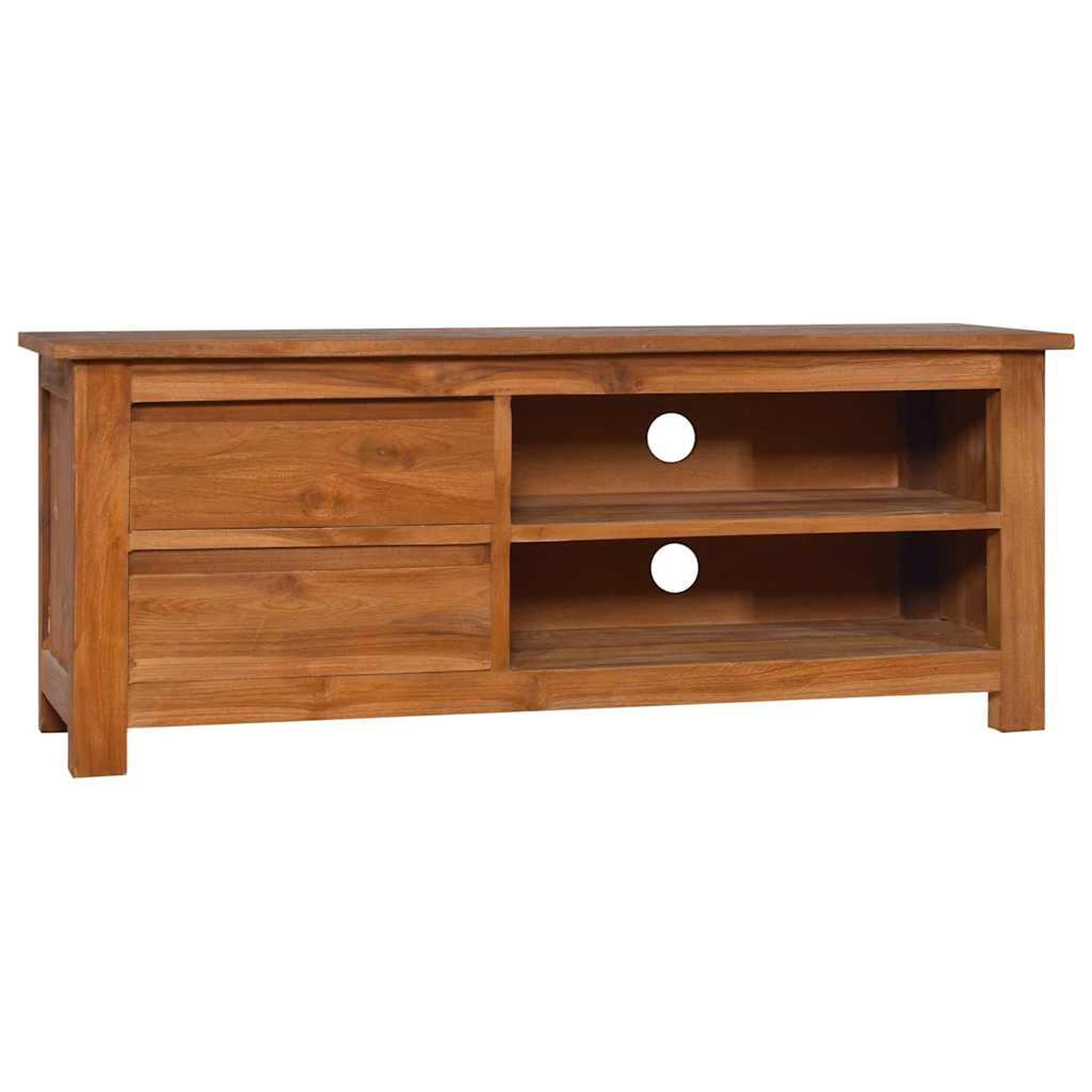 Voir la diapositive 1 : VIDAXL Meuble TV 100x30x40 cm Bois de teck solide
