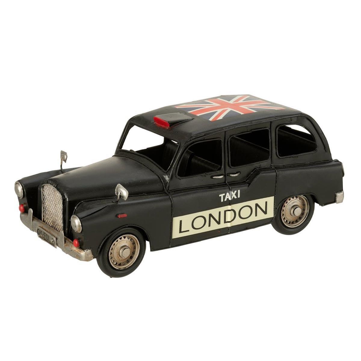 Paris Prix Voiture Déco en Métal  Antique  32cm Noir