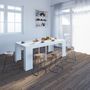 Voir la diapositive 1 : Table console extensible SOBRIO Blanc