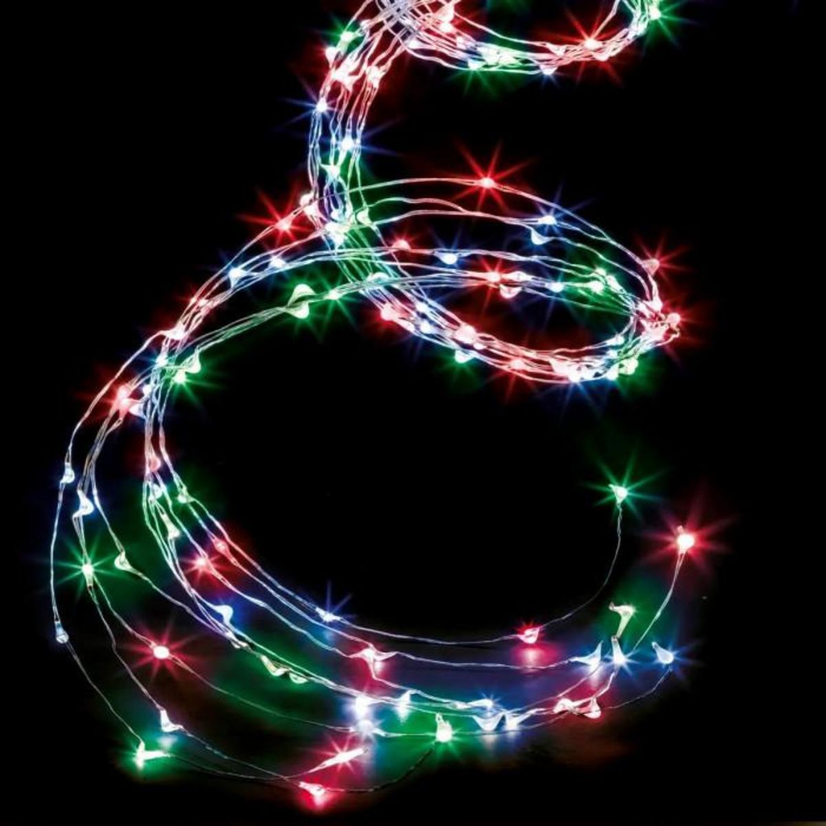 FEERIC LIGHT & CHRISTMAS Cascade Lumineuse Extérieur  Léa  5m Multicolore