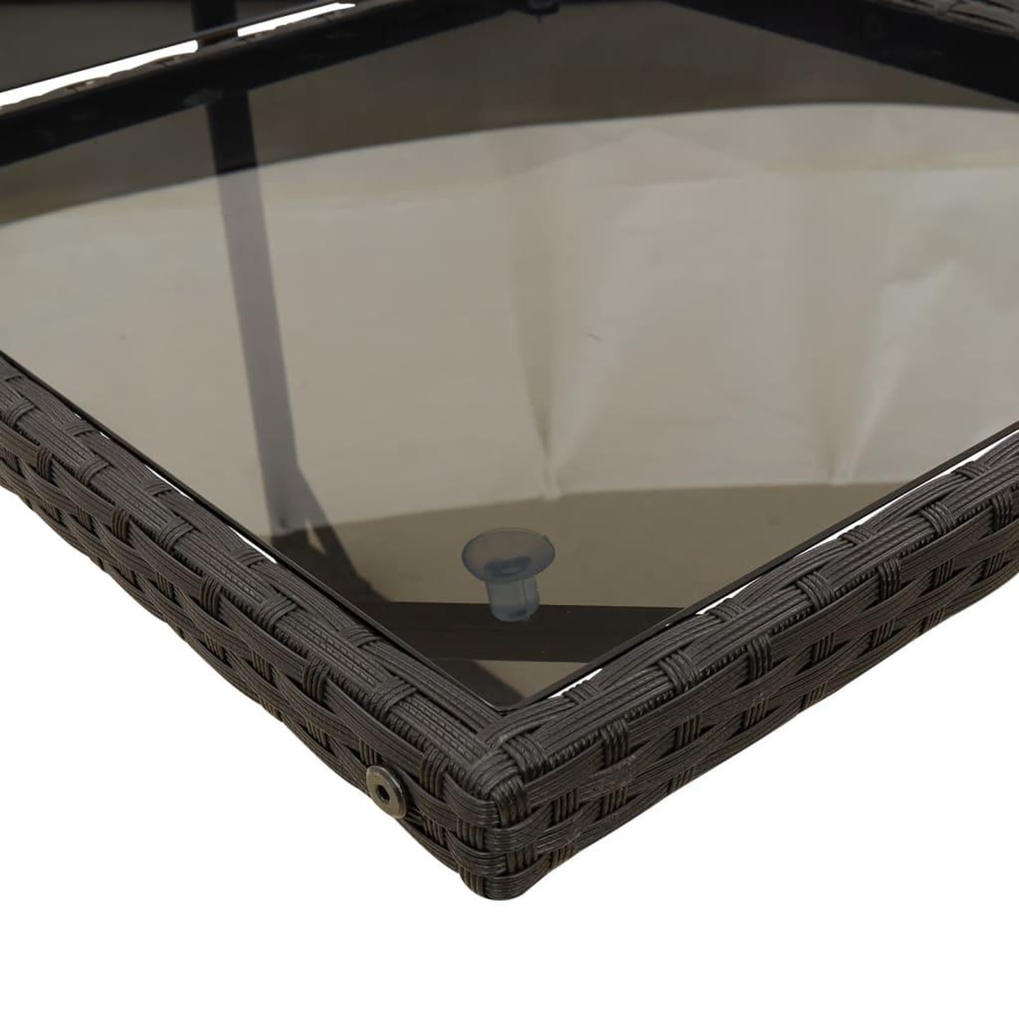 Voir la diapositive 5 : VIDAXL Ensemble a manger de jardin 13 pcs coussins noir resine tressee
