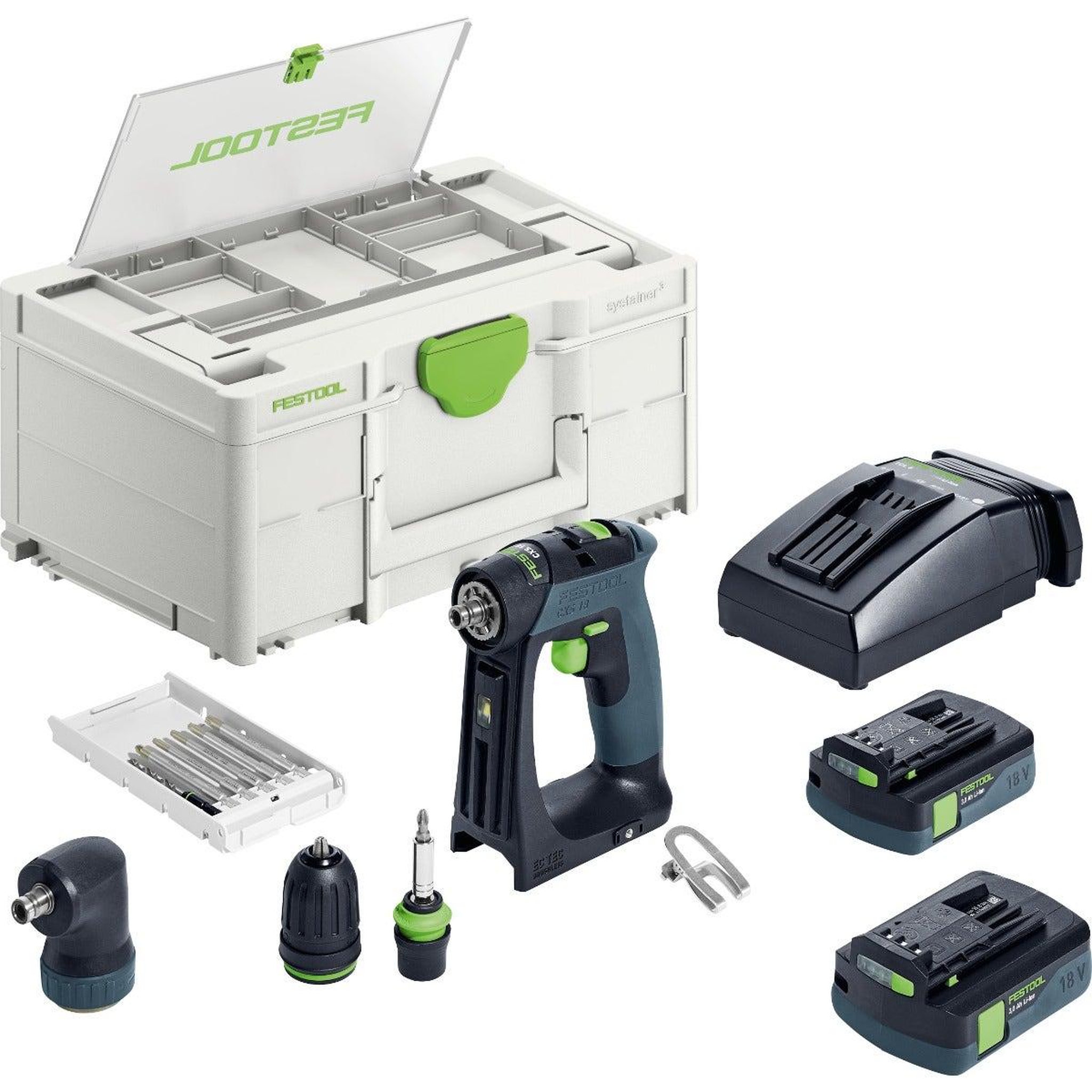 FESTOOL Perceuse-visseuse sans fil cxs 18 c 3,0-set