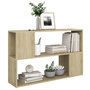 Voir la diapositive 5 : VIDAXL Bibliotheque Chene Sonoma 100x24x63 cm Bois d'ingenierie