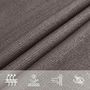 Voir la diapositive 5 : VIDAXL Voile d'ombrage PEHD 2x3,5 m Anthracite
