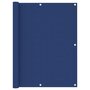 VIDAXL Ecran de balcon Bleu 120x600 cm Tissu Oxford