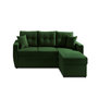 Voir la diapositive 1 : BEST MOBILIER Astoria - canapé d'angle réversible - convertible avec coffre - style contemporain- 4 places