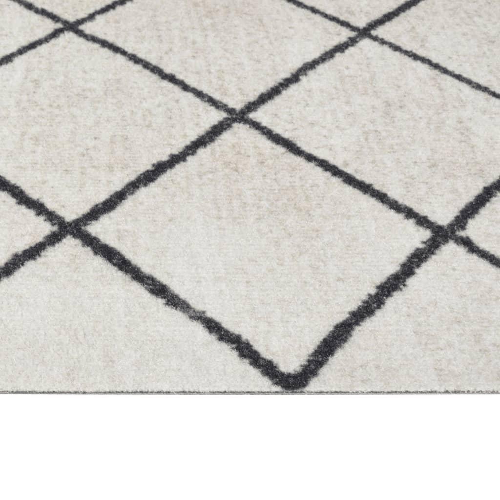 Voir la diapositive 4 : VIDAXL Tapis de cuisine lavable impression carree 60x180 cm velours
