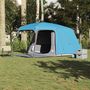 Voir la diapositive 3 : VIDAXL Tente de camping avec dome porche 5 personnes bleu impermeable