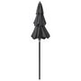 Voir la diapositive 4 : VIDAXL Parasol de jardin a 3 niveaux avec mat en aluminium anthracite