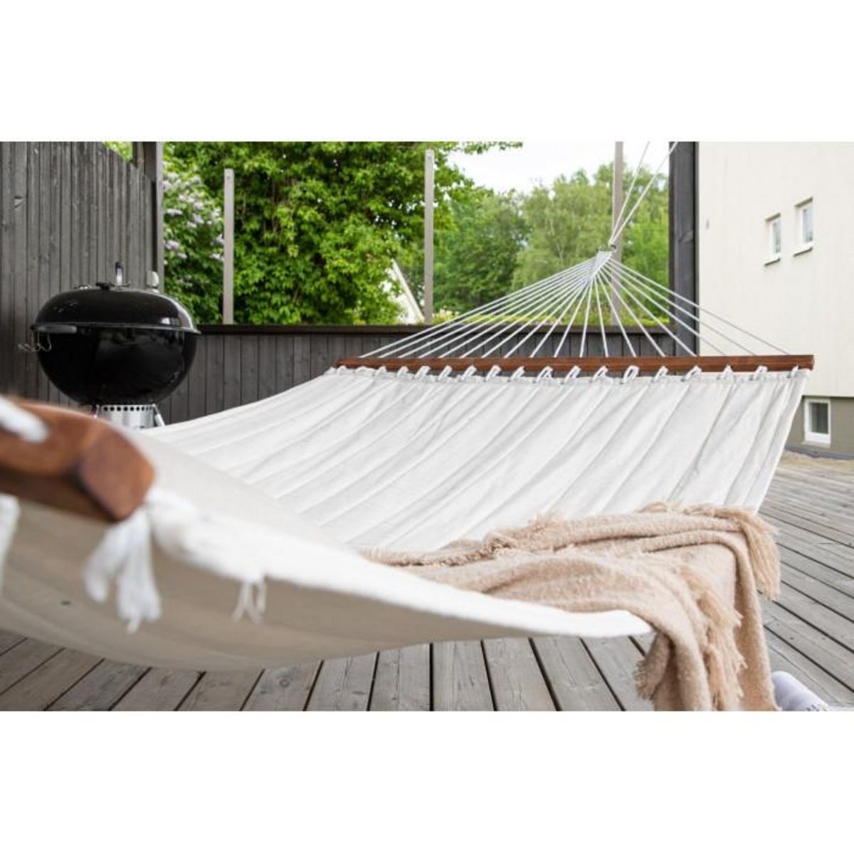Paris Prix Hamac en Tissu  Marbella  200cm Naturel
