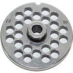 Reber Grille inox 10mm pour hachoir reber n°22 - 4714 a/10