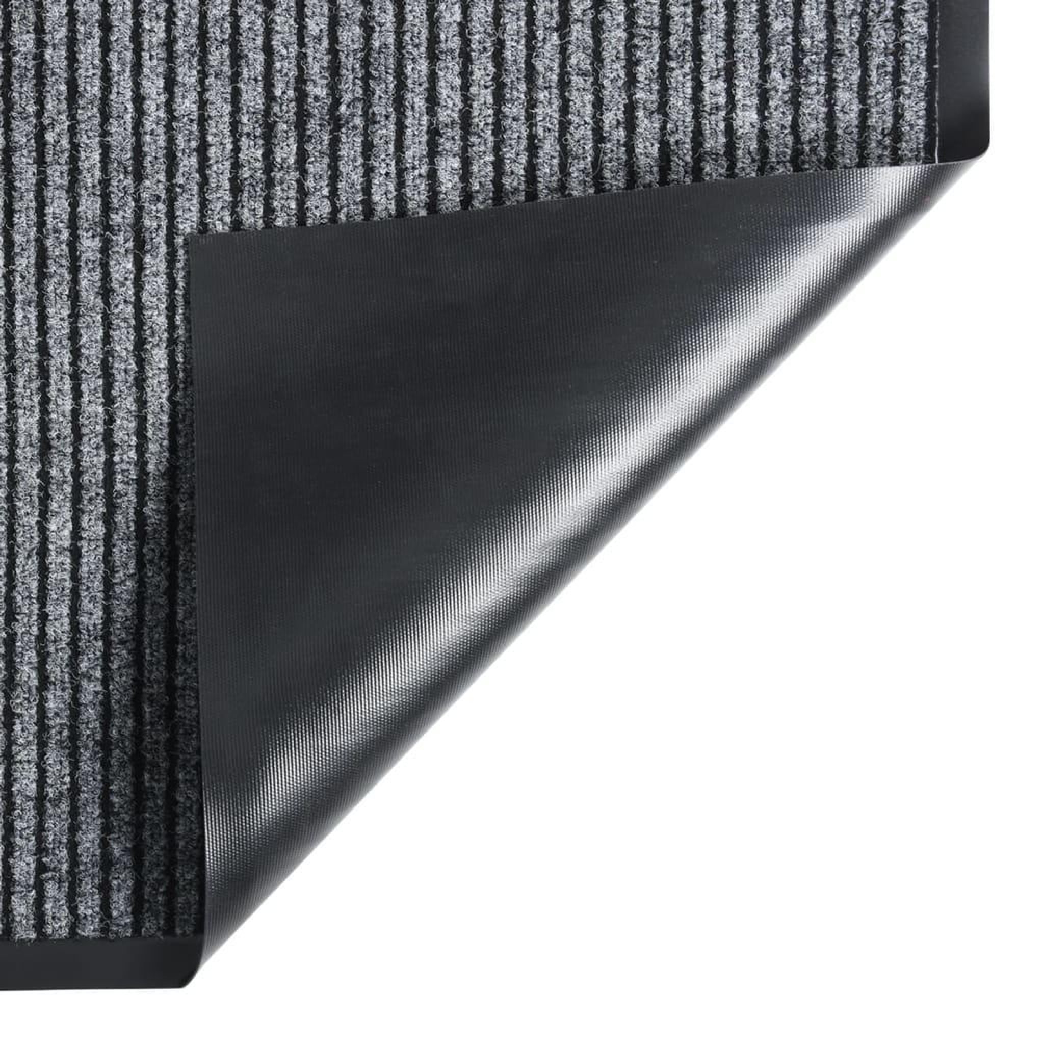 Voir la diapositive 3 : VIDAXL Paillasson raye Gris 40x60 cm